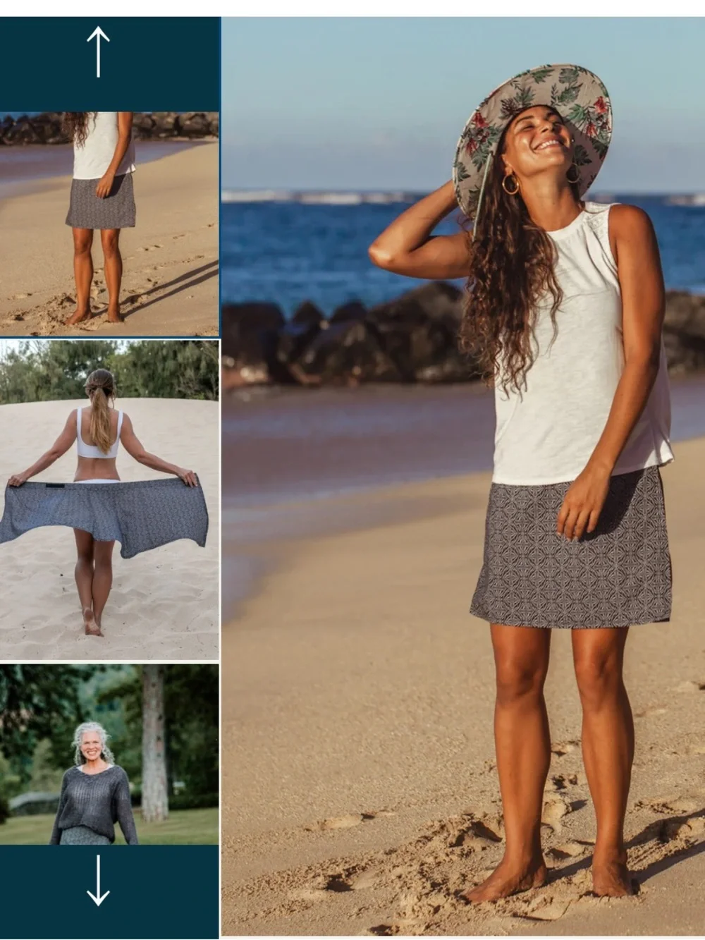RIP SKIRT Batik Wrap Skirt